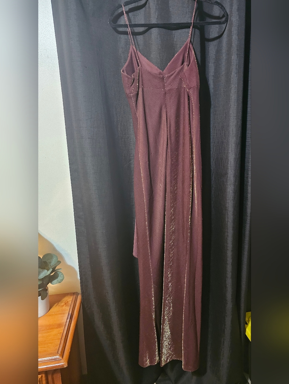 De Lura Sparkling Wine-Colored Dress